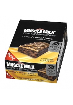 Muscle Milk Protein Crunch Bar 12 шт 81 гр (Cytosport)