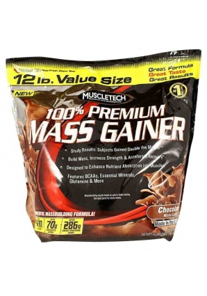 100% Premium Mass Gainer 5400 гр. 12lb (Muscletech)