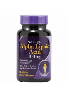 Alpha Lipoic Acid 100 мг 60 капс (Natrol)