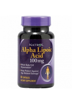 Alpha Lipoic Acid 100 мг 60 капс (Natrol)