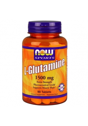 L-Glutamine 1500 мг 90 табл (NOW)