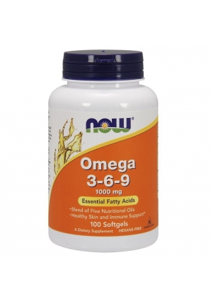 Omega 3-6-9 1000 мг 100 капс (NOW)