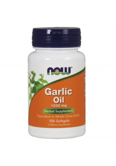 Garlic Oil 1500 мг 100 гель-капс (NOW)