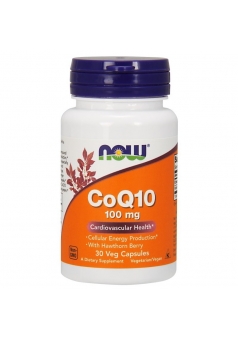 CoQ10 with Hawthorn 100 мг 30 капс (NOW)
