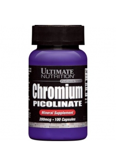 Chromium Picolinate 200 мкг 100 капс (Ultimate Nutrition)