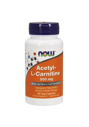Acetyl-L-Carnitine 500 мг 50 капс (NOW)