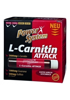L-Carnitin Attack 3600 мг 20 амп (Power System)