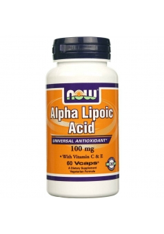 Alpha Lipoic Acid 100 мг 60 капс (NOW)