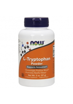 L-Tryptophan Powder 57 гр (NOW)