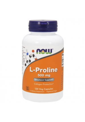 L-Proline 500 мг 120 капс (NOW)