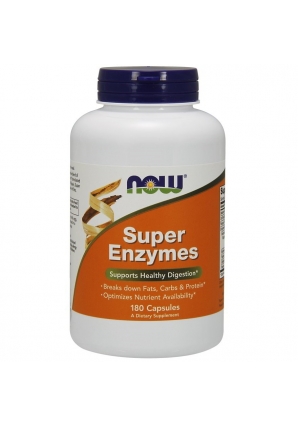 Super Enzymes 180 капс (NOW)