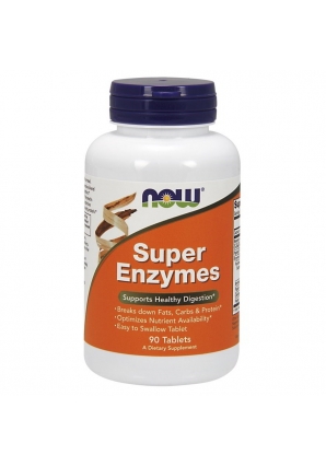 Super Enzymes 90 табл (NOW)