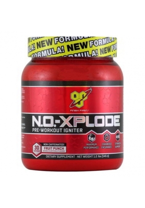 N.O.-XPlode 3.0 Caffeine Free 546 гр 1.2lb (BSN)