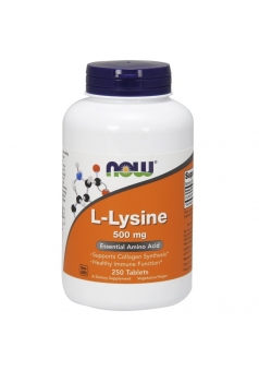 L-Lysine 500 мг 250 табл (NOW)