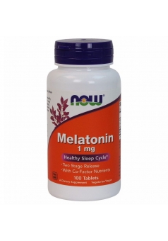 Melatonin 1 мг 100 табл (NOW)