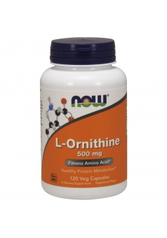 L-Ornithine 500 мг 120 капс (NOW)