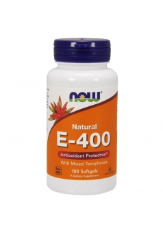 Vitamin E-400 Mixed Toc 100 капс (NOW)