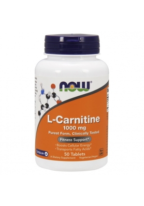 L-Carnitine Tartrate 1000 мг 50 табл (NOW)