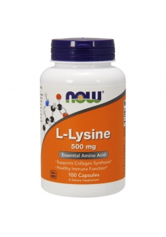 L-Lysine 500 мг 100 капс (NOW)