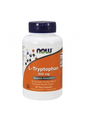 L-Tryptophan 500 мг 60 вег.капс (NOW)