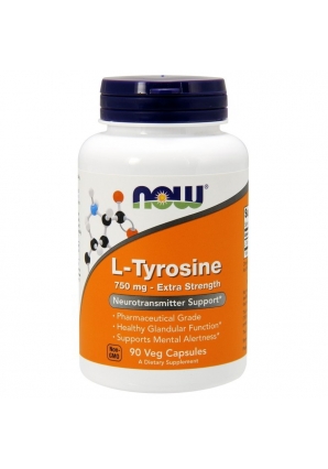 L-Tyrosine 750 мг 90 капс (NOW)