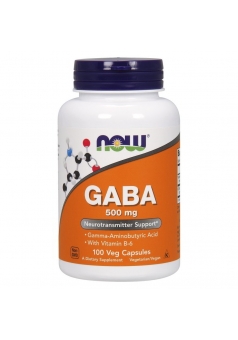 GABA 500 мг 100 капс (NOW)