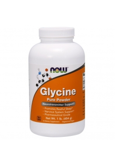 Glycine Pure Powder 454 гр 1lb (NOW)