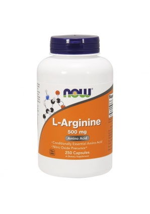 L-Arginine 500 мг 250 капс (NOW)