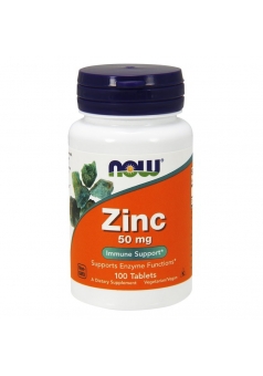 Zinc Gluconate 50 мг 100 табл (NOW)