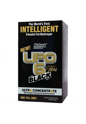 Lipo 6 Hers Black Ultra Concentrate Intelligent 120 капс (Nutrex)