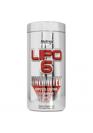 Lipo-6 Unlimited Intl 120 капс (Nutrex)