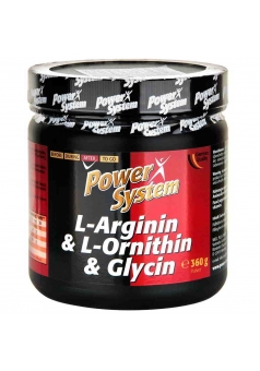 L-Arginin & L-Ornitin & Glycin 360 гр (Power System)