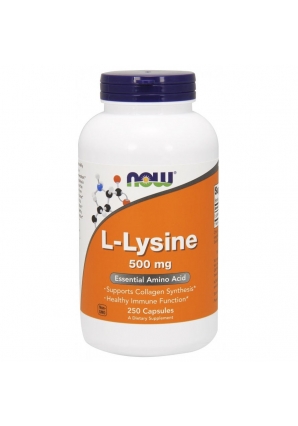 L-Lysine 500 мг 250 капс (NOW)
