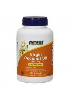 Virgin Coconut Oil 1000 мг 120 капс (NOW)