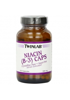 Niacin (B-3) 500 мг 100 капс (Twinlab)