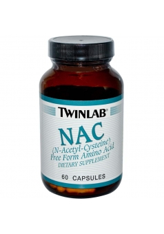 NAC (N-Acetyl-Cysteine) 60 капс (Twinlab)