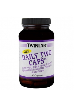 Daily Two Caps 90 капс без железа (Twinlab)