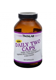 Daily Two Caps 180 капс без железа (Twinlab)