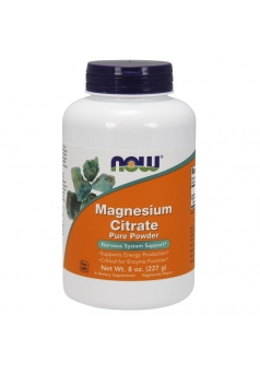 Magnesium Citrate Pure Powder 8 oz. 227 гр (NOW)