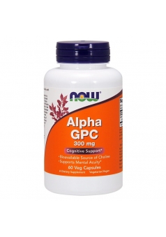 Alpha GPC 300 мг 60 капс (NOW)