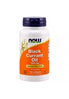 Black Currant Oil 500 мг 100 капс (NOW)
