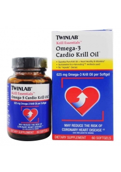 Omega-3 Cardio Krill Oil 60 капс (Twinlab)