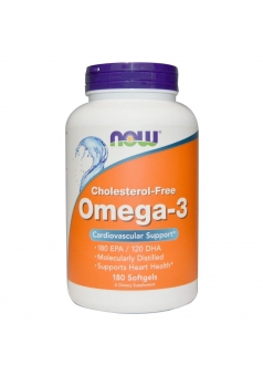 Cholesterol-Free Omega-3 180 капс (NOW)