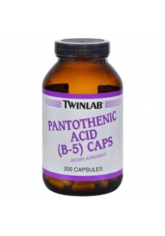 Pantothenic Acid (B-5) Caps 500 мг 200 капс. (Twinlab)