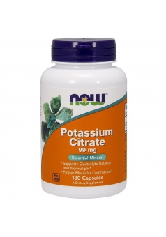 Potassium Citrate 99 мг 180 капс (NOW)