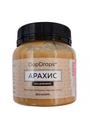 Протеиновая паста Арахис, без добавок 250 гр (DopDrops)