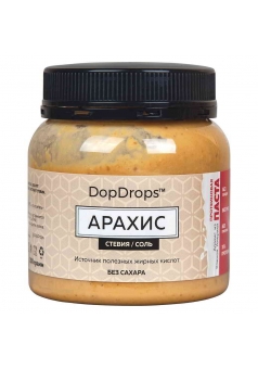 Протеиновая паста Арахис, морская соль, стевия 250 гр (DopDrops)