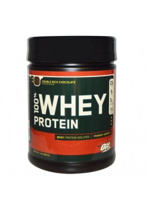 100% Whey Protein 454 гр. 1lb банка (Optimum nutrition)