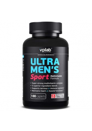 Ultra Men's Sport Multivitamin Formula 180 капс (VPLab Nutrition)