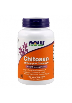 Chitosan 500 мг plus Chromium 120 капс (NOW)